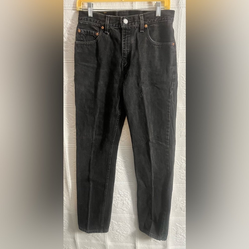 Vintage 1999 Levis 505 Jeans Mens 30x32 (fits 29x31) Black